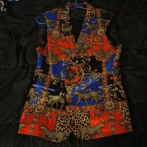 Custom Blazer Vest size 36R with Pants included size 32 waist